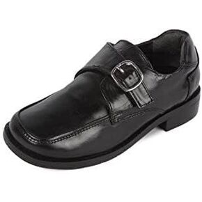 LIBERTYZENO Boys Genuine Leather Uniform School Shoes