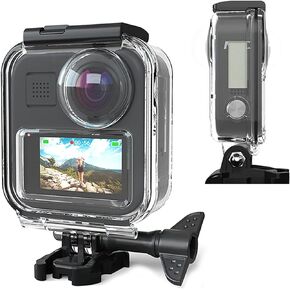 Max Waterproof Case, Max Protective Housing, Waterproof Housing Shell Cover Camera Protecting Diving Case for Max Panoramic Camera
