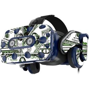 MightySkins Skin Compatible with HTC Vive Pro VR Headset - Phat Cash | Protective, Durable, and Unique Vinyl Decal wrap Cover | Easy to Apply, Remove, and Change Styles | Made in The USA
