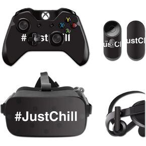 MightySkins Skin Compatible with Oculus Rift CV1 – Just Chill 2 | Protective, Durable, and Unique Vinyl Decal wrap Cover | Easy to Apply, Remove, and Change Styles | Made in The USA