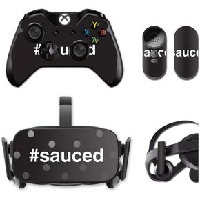 MightySkins Skin Compatible with Oculus Rift CV1 – Sauced 2 | Protective, Durable, and Unique Vinyl Decal wrap Cover | Easy to Apply, Remove, and Change Styles | Made in The USA