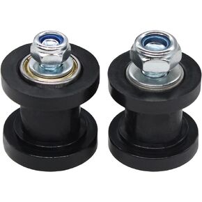 Red Chain Roller Pulley Tensioner Wheel Guide (8mm+10mm) Fit For Mini Bike Atv 125cc 140cc 160cc SSR XR125 CRF50 KLX110 Pitster Pit Dirt Bike.(Red)