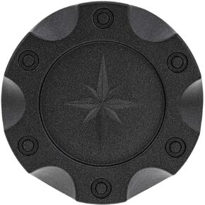 Polaris RZR Rim Cap, Flash Black, Genuine OEM Part 1522853-655, Qty 1