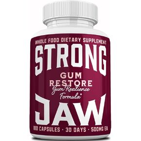 Gum Restore Supplement — Supports Receding Gums, Gum Swelling, Oral Health & Gum Resilience with Cartilage, Liver, Thymus, Vitamin D3 & Magnesium — The Ancestral Path to Gum Health