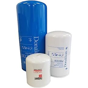 International DT466E Donaldson Filter Kit (Lube(Donaldson Blue)-Fuel-Coolant)