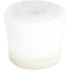 100mm White Wide CNC Vacuum Brush Nylon Strip Brush Vacuum Cleaner Engraving Machine Dust Cover for CNC Router Spindle Motor Milling Machine