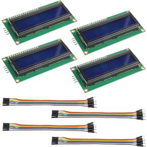 4pcs I2C IIC TWI 1602 Serial LCD Display Module 16x2 Compatible with Arduino Raspberry Pi