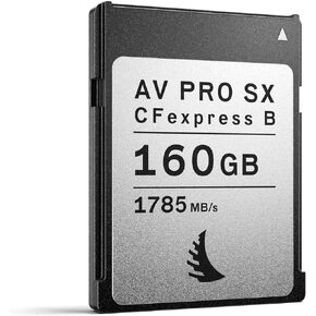 Angelbird AV PRO CFexpress SX - CFexpress Type B - 160 GB - CFexpress Card - for 8K RAW - for Photo and Video