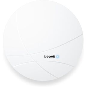 Ultra-Thin Wi-Fi 6 Access Point, 802.11ax, 2.4G 574Mbps + 5G 2400Mbps, POE 802.3af/at, 12V DC Power, MU-MIMO, OFDMA, 15KV ESD Protection, Seamless Mesh Roaming in Kuwait
