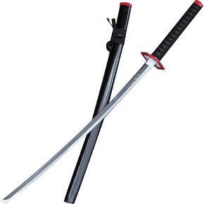 Armory Replicas™ - مجموعة Demon Slayer Katana - نسخة طبق الأصل من سيوف الـ Nine Hashira - شفرات مصنوعة يدويًا من الفولاذ الكربوني بأغماد خشبية - مقتنيات الرسوم المتحركة