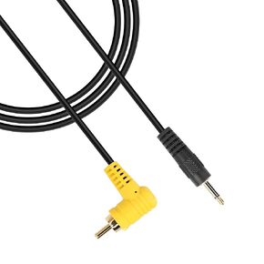 PNGKNYOCN 3.5mm Mono to RCA Cable ，90 Degree Right Angle RCA Male to 1/8 inch Male Audio Converter Cable for Speakers, Subwoofer,Amplifier（1.8M/6FT