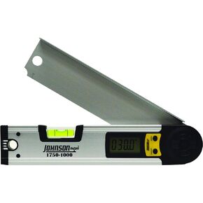 Johnson Level & Tool 1750-1000 Digital Angle Locator, 10", Silver, 1 Locator