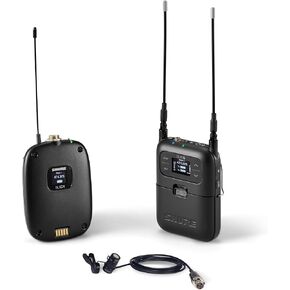 Shure SLXD15/WL85 Portable Digital Wireless System with SLXD1 Bodypack Transmitter, SLXD5 Single-Channel Receiver and WL185 Cardioid Lavalier Microphone | J52 Band (558-616 MHz)