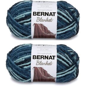 Bernat Blanket Big Ball Yarn (2-Pack) Teal Dreams 161110-10736