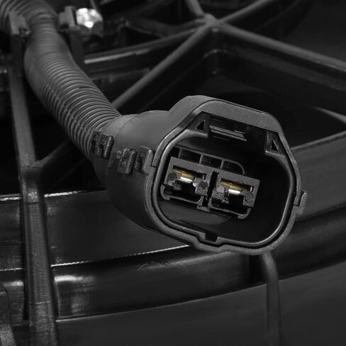 مجموعة مروحة الرادياتير على طراز المصنع من DNA MOTORING متوافقة مع 2013-2017 Veloster 1.6L Turbo، OEM-RF-1142 in Saudi Arabia