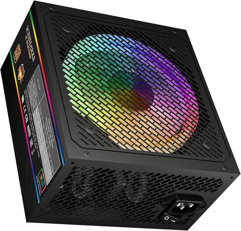 مصدر طاقة 750 وات، 80 Plus Gold Modular PCIe 5.0 & ATX 3.0 Gaming PSU، مروحة FDB صامتة مقاس 120 مم، ضمان أسود لمدة 5 سنوات in Kuwait