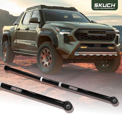 شريط مسار خلفي قابل للتعديل لرفع 0-4 بوصة - يناسب 2003-2023 Toyota 4Runner، 2007-2014 FJ Cruiser، 2003-2009 Lexus GX470، 2010-2023 Lexus GX460 شريط مسار قابل للتعديل in Kuwait