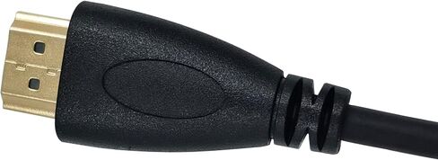 كابل ملفوف 4K 60 هرتز HDMI إلى HDMI 18 جيجابت في الثانية ثلاثي الأبعاد HDR MetaData متوافق مع الشاشة والكاميرا وبطاقات الالتقاط، 79 بوصة in Kuwait