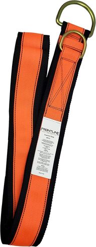 Frontline MPS12 Premium Cross Arm Strap with Reinforced Webbing 12' | Beam Anchorage Straps | D-Ring at Both Ends | ANSI & OSHA Compliant | High-Tenacity Polyester Webbing and Alloy Steel D-Ring in Saudi Arabia