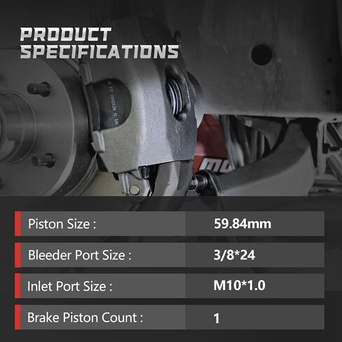 Front Passenger Brake Calipers ROADFAR for 2001-2007 for Ford Escape,2001-2006 for Mazda Tribute,2005-2006 for Mercury Mariner in Saudi Arabia