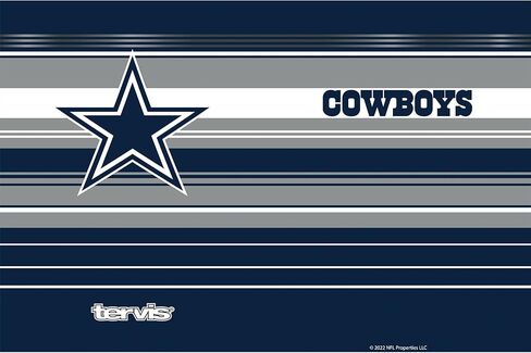 Tervis NFL Dallas Cowboys-Hype Stripes معزول بهلوان، 20 أونصة، ستانلس ستيل in Kuwait