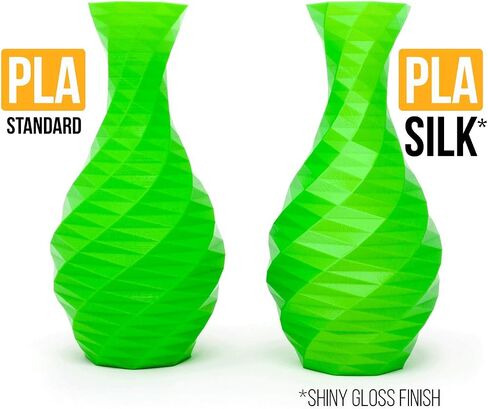خيوط طابعة Gizmo Dorks Silk PLA ثلاثية الأبعاد 3 مم (2.85 مم) 200 جرام، حزمة عينة من 4 ألوان - أزرق محيطي شديد اللمعان، أحمر وردي، أزرق مخضر، ذهبي أصفر in Kuwait