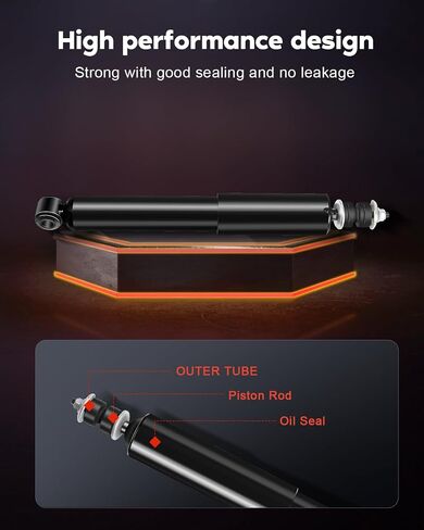 Shocks Front Rear,cciyu Shock Absorbers for 2003 2004 2005 2006 for Ford for E-150,2003-2005 for Ford for E-150 Club Wagon,1992-2002 for Ford for E-150 Econoline/Econoline Club Wagon Struts (4pc Set) in Saudi Arabia