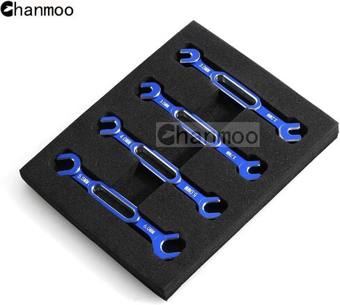 RC Wrench Turnbuckle Nut Ball 3.0/3.2/3.5/3.7/4.0/5.0/5.5/6.0mm Joint Remover Universal Repair Tools Set For 1/10 1/8 1/24 RC Crawler Truck Car Boat Drone (Green) in Saudi Arabia