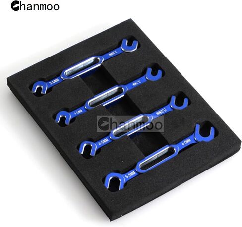 RC Wrench Turnbuckle Nut Ball 3.0/3.2/3.5/3.7/4.0/5.0/5.5/6.0mm Joint Remover Universal Repair Tools Set For 1/10 1/8 1/24 RC Crawler Truck Car Boat Drone (Green) in Saudi Arabia