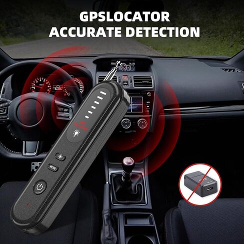 Hidden Camera Detector, Counter-spy Detector, Bug Detector, Camera Detector, GPS Detector, RF Signal Detector, IR + Full Band Wireless Signal Detection, 6 Levels of Sensitivity in Kuwait