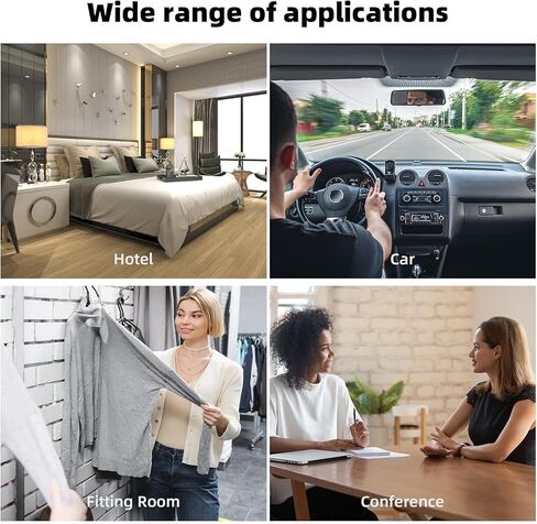 Hidden Camera Detector, Counter-spy Detector, Bug Detector, Camera Detector, GPS Detector, RF Signal Detector, IR + Full Band Wireless Signal Detection, 6 Levels of Sensitivity in Kuwait