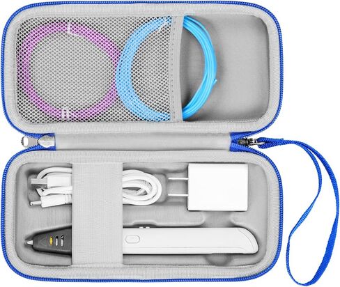 Case Compatible with MYNT3D Super / MYNT3D Professional / MYNT3D Pro Printing 3D Pen (Only Case), Blue in Saudi Arabia