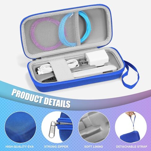 Case Compatible with MYNT3D Super / MYNT3D Professional / MYNT3D Pro Printing 3D Pen (Only Case), Blue in Saudi Arabia