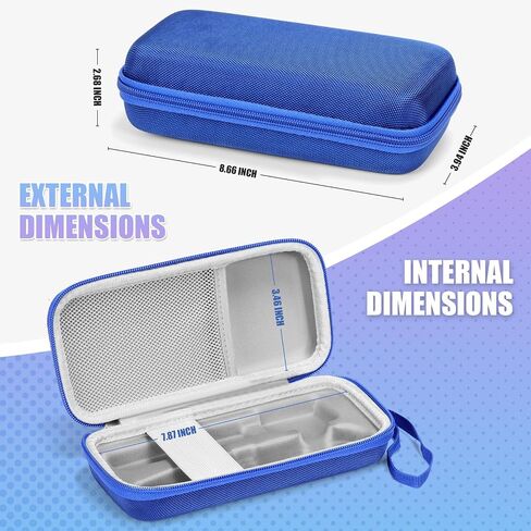 Case Compatible with MYNT3D Super / MYNT3D Professional / MYNT3D Pro Printing 3D Pen (Only Case), Blue in Saudi Arabia