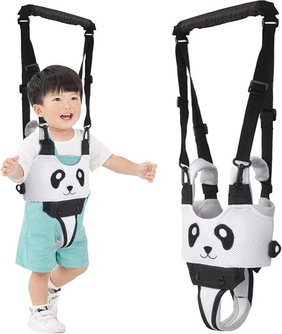 Toddler Leash for Walking Adjustable Safety Harnesses with Lock Baby Shoulder Straps Belt Stand Up Helper for Unisex Kids 7-24 Month,Pink in Saudi Arabia