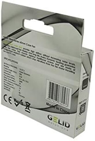 Gelid Solutions Silent 4 – 40mm Computer Fan, 3 Pin Molex, 40x40x10mm, Fan Speed: 4200RPM, Hydro Bearing, FN-SX04-42, Very Quiet, Noise Level 18.9 dBA, Color Black in Kuwait