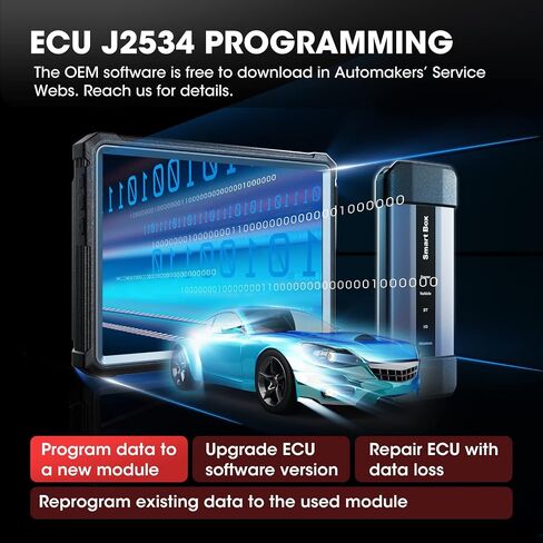 LAUNCH X431 PRO5 with Free J2534 ECU Reprogramming Tool for OEM Reprogramming and Diagnostics, 50+ Reset,OE-Level All Systems Bi-Directional Scanner for CANFD/DOIP/Heavy Duty Truck Scanner in Saudi Arabia