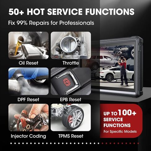 LAUNCH X431 PRO5 with Free J2534 ECU Reprogramming Tool for OEM Reprogramming and Diagnostics, 50+ Reset,OE-Level All Systems Bi-Directional Scanner for CANFD/DOIP/Heavy Duty Truck Scanner in Saudi Arabia