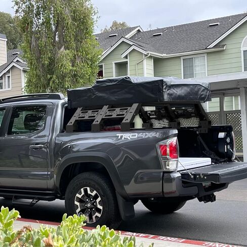 ترقية رف سرير الشاحنة المناسب لتويوتا تاكوما 2005-2022 مع غطاء تونيو in Kuwait