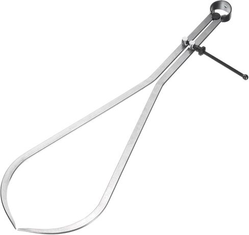 uxcell Spring Outside Caliper 25 Inch Stainless Steel Adjustable Spring Caliper Bent-Leg for Wood Turning Lathe Projects in Saudi Arabia