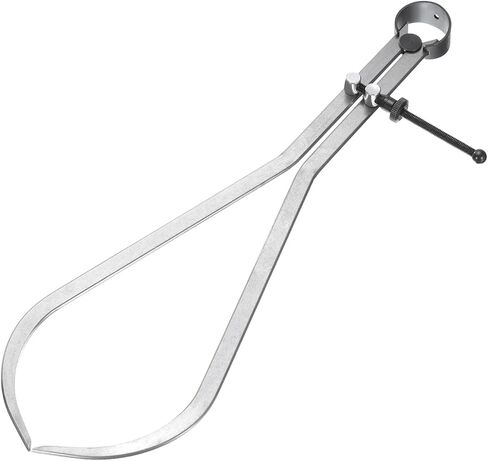 uxcell Spring Outside Caliper 25 Inch Stainless Steel Adjustable Spring Caliper Bent-Leg for Wood Turning Lathe Projects in Saudi Arabia