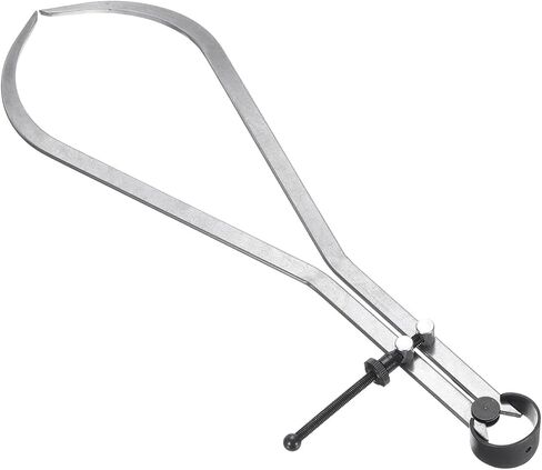 uxcell Spring Outside Caliper 25 Inch Stainless Steel Adjustable Spring Caliper Bent-Leg for Wood Turning Lathe Projects in Saudi Arabia
