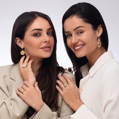 أقراط من الذهب عيار 14 قيراط فوق الفضة الاسترليني على شكل أوراق زهور مع 1.5 TCW زركونيا مكعب، أقراط ذهبية، هدايا للنساء، أقراط متدلية مجوهرات جمالية، أقراط للنساء، مجوهرات ذهبية للنساء in Kuwait