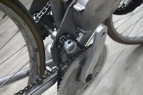 سلسلة 415H-110L لـ 49cc 60cc 66cc 80cc 100cc محرك ثنائي الأشواط محرك دراجة بمحرك سلسلة متينة أجزاء سباق عالية الطاقة in Kuwait