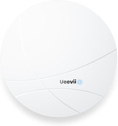 Ultra-Thin Wi-Fi 6 Access Point, 802.11ax, 2.4G 574Mbps + 5G 2400Mbps, POE 802.3af/at, 12V DC Power, MU-MIMO, OFDMA, 15KV ESD Protection, Seamless Mesh Roaming in Kuwait