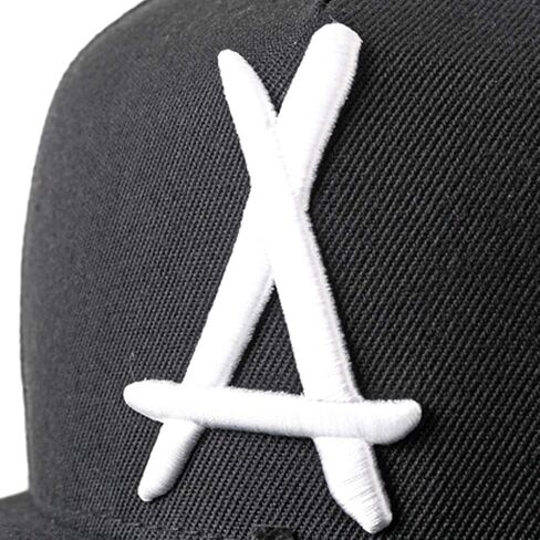 N05 محب تايد العلامة التجارية الهيب هوب Snapback قبعة بيسبول للجنسين (أسود 2 #) in Saudi Arabia