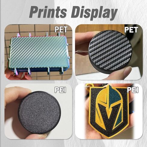 لوحة بناء من ألياف الكربون PET + PEI، لوح فولاذي زنبركي مرن 235 × 235 مم لطابعة Ender 3/ Adventurer 5M/Neptune 3 Pro/Neptune 4/Ender 3 V2/Ender 3 S1/Ender 3 Neo/Ender 3 V2 Neo ثلاثية الأبعاد. in Saudi Arabia