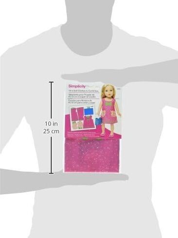 Simplicity Doll Clothes to Cut and Sew x 18in 1 Sheet in Saudi Arabia