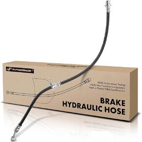 A-Premium Rear Driver Brake Hydraulic Hose Compatible with Select Honda and Acura Models - Pilot 2016-2021, Passport 2019-2021, Ridgeline 2017-2021, MDX 2014-2016, 3.5L - Replace# 01468TZ5A01