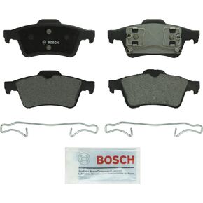 BOSCH BP973 QuietCast Premium Semi-Metallic Disc Brake Pad Set - Compatible With Select Mazda 3; Saab 9-3; Volvo S40, V50; REAR